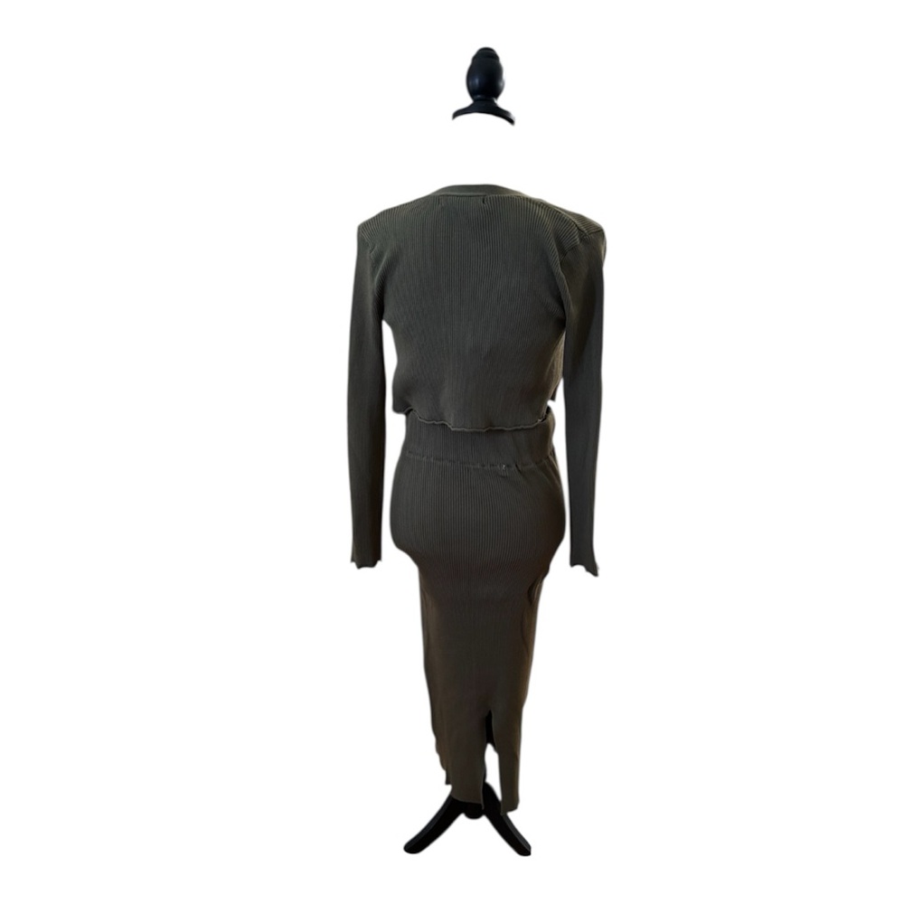 Olive Green Women's Skirt Set - Picture 2 of 5